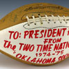 football from the OK Sooners